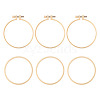Plastic Imitation Bamboo Cross Stitch Embroidery Hoops TOOL-TADJ0001-03C-3