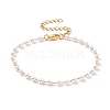 Round Plastic Imitation Pearl Beaded Bracelets BJEW-E054-07G-1