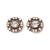 Alloy Rhinestone Cabochons DIY-B063-03AG-2