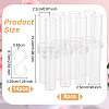 Glass Tube AJEW-WH0009-29A-2