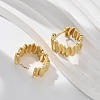 Rack Plating Brass Hoop Earrings for Women EJEW-Q770-20G-3