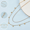 2Pcs Iron Waist Body Chain AJEW-WH20019-21G-3