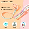 Silicone Baby Pacifier Holder Chains SIL-P004-B01-3