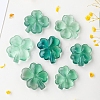 Natural Green Fluorite Clover Display Decorations PW-WG7323C-01-2