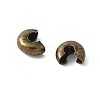 Iron Crimp Beads Covers IFIN-H030-AB-2
