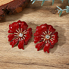 Iron Flower Stud Earrings XB2755-5-1