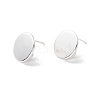 201 Stainless Steel Stud Earring Findings STAS-P308-11S-1