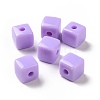 Opaque Acrylic Beads OACR-E015-02I-1