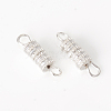 Brass Screw Clasps KS-TAC0003-05S-1