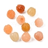 Natural Golden Silk Jade Carved Beads GG-CBA0BEB-01-1