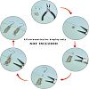 1000Pcs 304 Stainless Steel Open Jump Rings STAS-UN0029-59-6