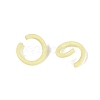 Spray Painted Iron Open Jump Rings IFIN-T017-04C-16-2