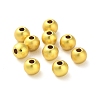 Rack Plating Brass Spacer Beads KKB-I709-03E-MG-2