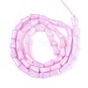 Anti-Tarnish Electroplate Glass Beads Strands GLAA-T025-27G-2
