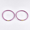 PVC Plastic Buddhist Bangle Sets BJEW-T008-09R-3