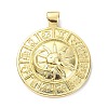 Rack Plating Brass Pendants KK-Q790-03G-1