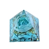 Orgonite Pyramid Resin Display Decorations PW-WGD5761-01-4