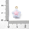 Alloy Enamel Charms ENAM-E362-08D-3