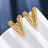 304 Stainless Steel Stud Earrings for Women EJEW-L296-016G-02-1