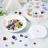 Handmade Millefiori Glass Beads LAMP-KS0001-01-6