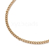 304 Stainless Steel Cable Chains Bracelets for Women BJEW-JB12448-01-3
