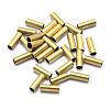 Brass Tube Beads KK-A143-30C-RS-1