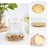3Pcs 3 style Iron Candle Holder AJEW-CP0004-77-4