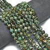 Natural African Turquoise Beads Strands G-K389-E46-01-2