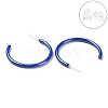 Hypoallergenic Bioceramics Zirconia Ceramic Ring Stud Earrings EJEW-Z023-01D-1