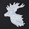Christmas Reindeer Pendant Silicone Molds DIY-K051-11-5