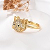 Rotatable Finger Rings for Women RJEW-B115-01G-05-2