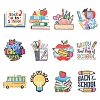 24Pcs 12 Styles Wood Pendants WOOD-FS0001-39-1