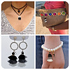 12Pcs 3 Styles Polycotton(Polyester Cotton) Tassel Pendant Decorations FIND-TA0009-05-8