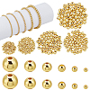   300Pcs 5 Styles Brass Beads KK-PH0005-96-1