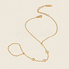 304 Stainless Steel Cable Chain Bracelets MG3461-1