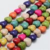 Synthetic Magnesite Bead Strands G-P228-85-1