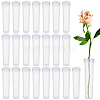 50Pcs Column Plastic Floral Water Tubes for Flower Arrangements AJEW-GF0014-22-1