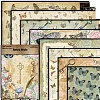 8Pcs 8 Styles Scrapbook Paper Pad PW-WGD266F-01-2