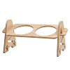 Bamboo Pet Feeder Rack AJEW-WH0165-20-1