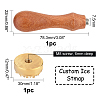 1Pc Brass Stamp Head DIY-OC0004-18B-2