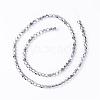 Non-Magnetic Synthetic Hematite Beads Strands G-D800-12-3