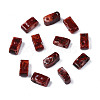 2-Hole Opaque Glass Seed Beads SEED-N004-002-A02-2