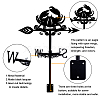 Orangutan Iron Wind Direction Indicator AJEW-WH0265-029-3