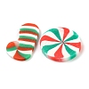 Christmas Theme Handmade Polymer Clay Cabochons CLAY-Q004-26A-2