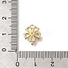 Brass Micro Pave Cubic Zirconia Pendants KK-M295-15G-03-3