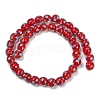 Handmade Lamword Beads Strands LAMP-P069-01A-04-4