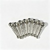 Alloy Cord Ends PALLOY-WH0085-90A-1