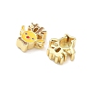 Christmas Brass Enamel Beads KK-I474-G04-2