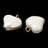 Imitation Jade Glass Pendants KK-Q777-01G-02-3