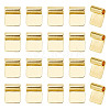 ARRICRAFT 20Pcs Rack Plating Brass Glue-on Flat Pad Bails KK-AR0004-08-1